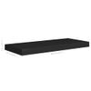 Estantes Flotantes De Pared 2 Uds Mdf Negro 60x23,5x3,8 Cm Vidaxl