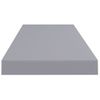 Estantes Flotantes De Pared 4 Uds Mdf Gris 80x23,5x3,8 Cm Vidaxl