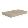 Estantes Flotantes De Pared 2 Uds Mdf Roble 40x23x3,8 Cm Vidaxl