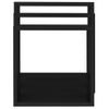 Estantes Cubo De Pared 3 Unidades Mdf Negro Vidaxl