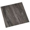 Lamas Para Suelo Autoadhesivas 55 Uds Pvc 5,11 M² Gris Oscuro Vidaxl