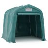 Carpa Garaje De Almacenamiento Pvc Verde 1,6x2,4 M Vidaxl