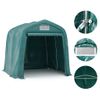 Carpa Garaje De Almacenamiento Pvc Verde 2,4x2,4 M Vidaxl