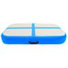 Esterilla Inflable De Gimnasia Con Bomba Pvc Azul 60x100x20 Cm Vidaxl