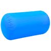 Rollo Hinchable De Gimnasia Con Bomba Pvc Azul 120x75 Cm Vidaxl