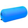 Rollo Inflable De Gimnasia Con Bomba Pvc Azul 120x90 Cm Vidaxl