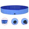 Piscina Para Perros Plegable Pvc Azul 300x40 Cm Vidaxl