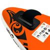 Juego De Tabla De Paddle Surf Inflable Naranja 305x76x15 Cm Vidaxl