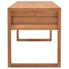 Mueble De Tv De Madera De Teca 140x40x45 Cm Vidaxl