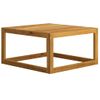 Mesa De Centro De Madera Maciza De Acacia 68x68x29 Cm Vidaxl