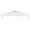 Toldo De Cenador 2 Niveles 310 G/m² 3x3 M Blanco Vidaxl