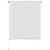 Persiana Enrollable De Exterior Hdpe Blanca 60x140 Cm Vidaxl