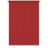 Persiana Enrollable De Jardín Hdpe Rojo 160x230 Cm Vidaxl