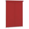 Persiana Enrollable De Jardín Hdpe Rojo 160x230 Cm Vidaxl