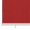 Persiana Enrollable De Jardín Hdpe Rojo 160x230 Cm Vidaxl