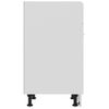 Rogal Armario Inferior Cajón Cocina Aglomerado Blanco 60x46x81,5 Cm Rogal