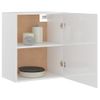 Rogal Armario Colgante De Cocina Aglomerado Blanco Brillo 50x31x60 Cm Rogal