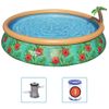 Juego De Piscina Inflable Paradise Palms Fast Set 457x84 Cm Bestway