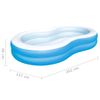 Piscina Big Lagoon Family 262x157x46 Cm Bestway