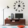 Reloj 3d De Pared Con Diseño Moderno Negro 100 Cm Xxl Vidaxl