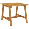 Mesa De Comedor De Jardín Madera Maciza De Acacia 88x88x74 Cm Vidaxl