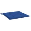 Cojines De Silla De Jardín 2 Uds Tela Oxford Azul 40x40x3 Cm Vidaxl