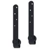 Kit Mini Puerta Corredera De Armario Acero Carbono 183 Cm Vidaxl