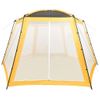 Carpa Para Piscina De Tela Amarilla 500x433x250 Cm Vidaxl