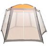 Carpa Para Piscina De Tela Gris 500x433x250 Cm Vidaxl