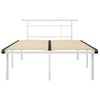 Rogal Estructura De Cama De Metal Blanco 120x200 Cm Rogal