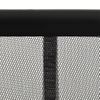 Mosquitera De Puerta Cortina Malla Poliéster Negro 100x220 Cm Vidaxl