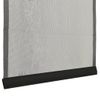 Mosquitera De Puerta Cortina Malla Poliéster Negro 100x220 Cm Vidaxl