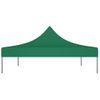 Techo De Carpa Para Celebraciones Verde 4x3 M 270 G/m² Vidaxl