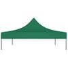 Techo De Carpa Para Celebraciones Verde 4,5x3 M 270 G/m² Vidaxl