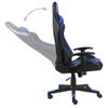 Rogal Silla Gaming Giratoria Pvc Azul Rogal