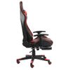 Rogal Silla Gaming Giratoria Con Reposapiés Pvc Rojo Rogal