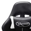 Rogal Silla De Gaming De Cuero Sintético Negro Y Blanco Rogal