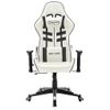 Rogal Silla De Gaming De Cuero Sintético Blanco Y Negro Rogal