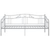 Rogal Estructura De Sofá Cama De Metal Gris 90x200 Cm Rogal