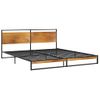 Estructura De Cama De Metal 180x200 Cm Vidaxl