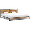 Estructura De Cama De Metal 200x200 Cm Vidaxl