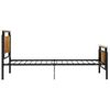 Estructura De Cama De Metal 100x200 Cm Vidaxl