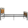 Estructura De Cama De Metal 200x200 Cm Vidaxl