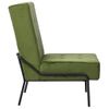 Silla De Relajación De Terciopelo Verde Claro 65x79x87 Cm Vidaxl