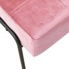 Silla De Relajación De Terciopelo Rosa 65x79x87 Cm Vidaxl