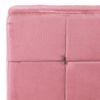 Silla De Relajación De Terciopelo Rosa 65x79x87 Cm Vidaxl