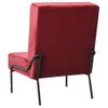 Silla De Relajación De Terciopelo Color Vino Tinto 65x79x87 Cm Vidaxl