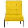 Silla De Relajación De Terciopelo Amarillo Mostaza 65x79x87 Cm Vidaxl