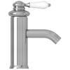 Grifo Para Lavabo De Baño Plateado 130x180 Mm Vidaxl