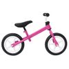 Bicicleta Sin Pedales 9,5 Pulgadas Rosa Vidaxl